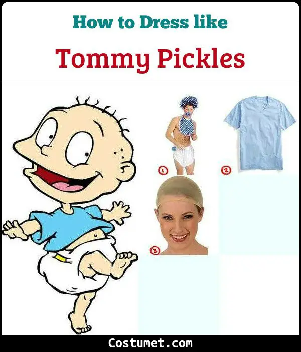 Tommy Pickles Costume for Cosplay & Halloween