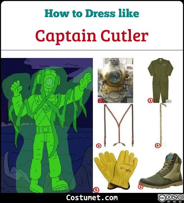 Captain Cutler Costume for Cosplay & Halloween