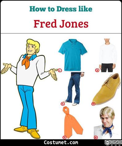 Fred Jones (Scooby Doo) Costume for Cosplay & Halloween 2023