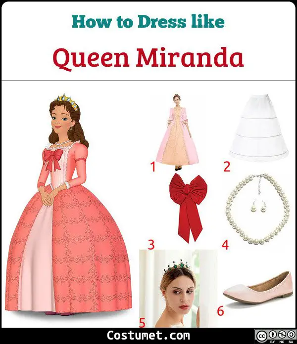 Queen Miranda Costume for Cosplay & Halloween