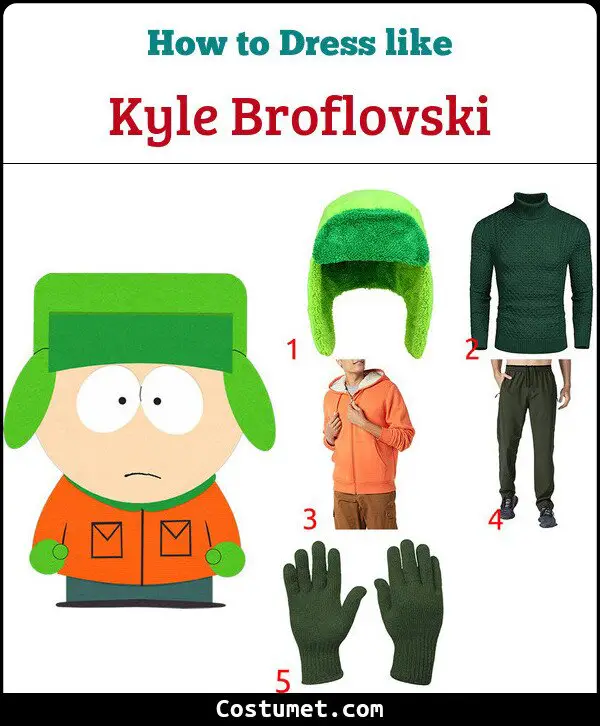 Kyle Broflovski Costume for Cosplay & Halloween