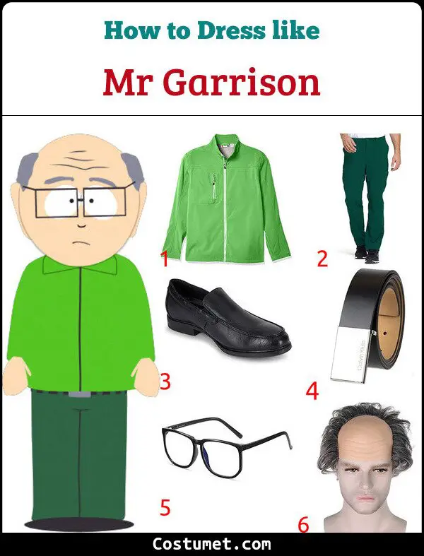 Mr Garrison Costume for Cosplay & Halloween