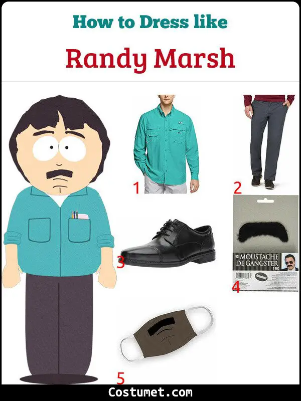 Randy Marsh Costume for Cosplay & Halloween