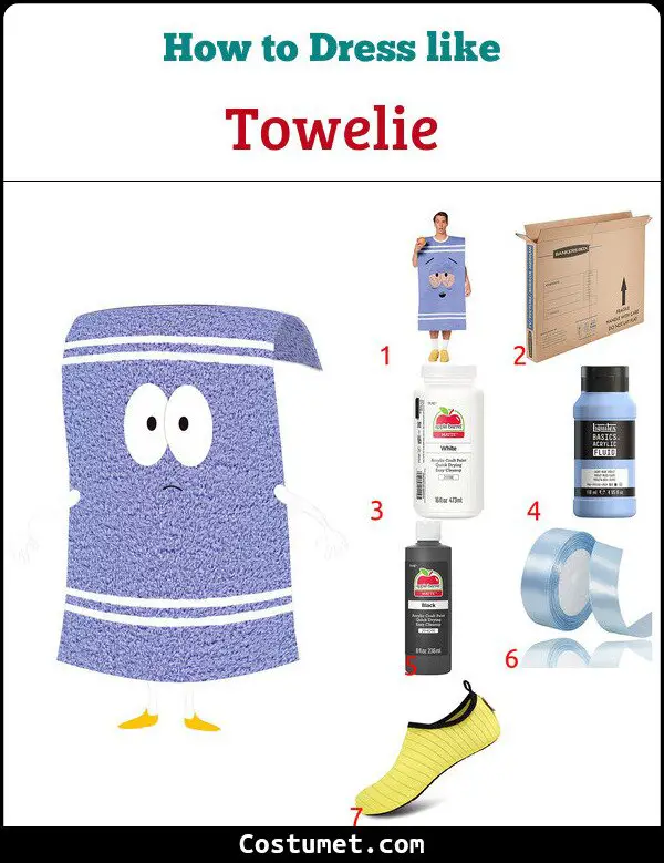 Towelie Costume for Cosplay & Halloween