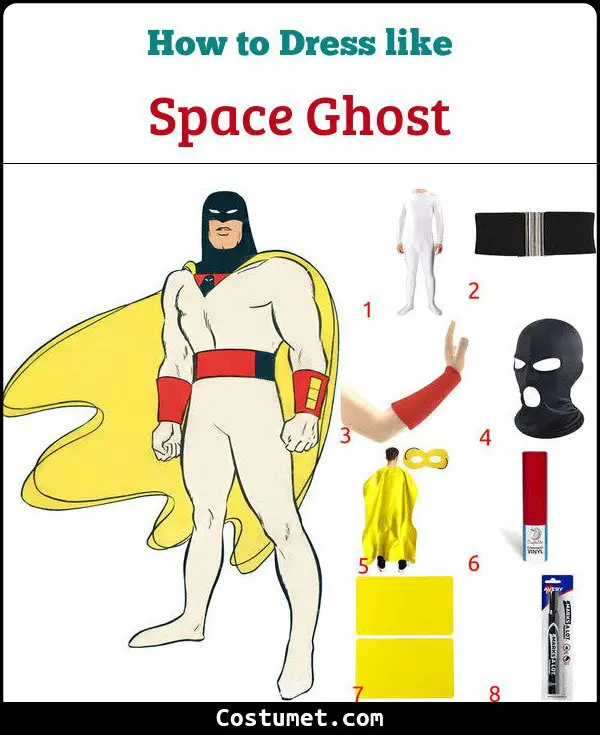 Space Ghost Costume for Cosplay & Halloween