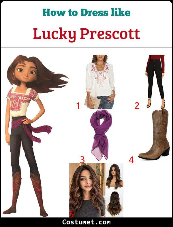 Lucky Prescott Costume for Cosplay & Halloween