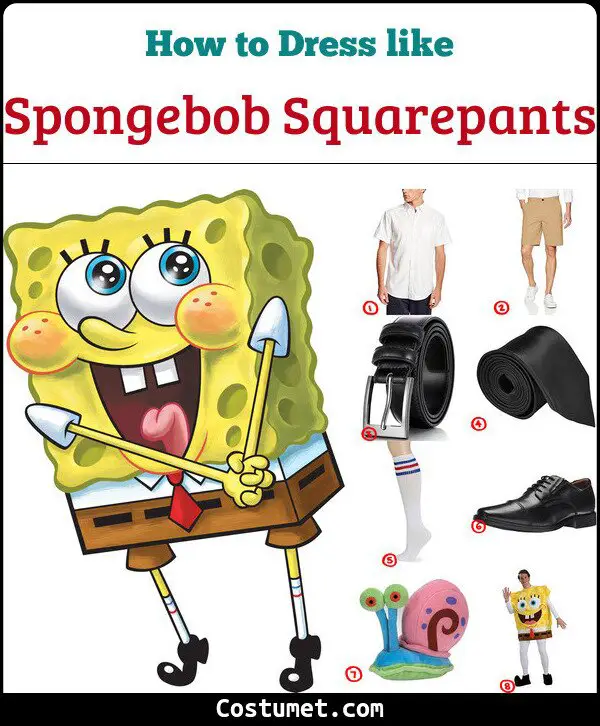 SpongeBob SquarePants Costume for Cosplay & Halloween