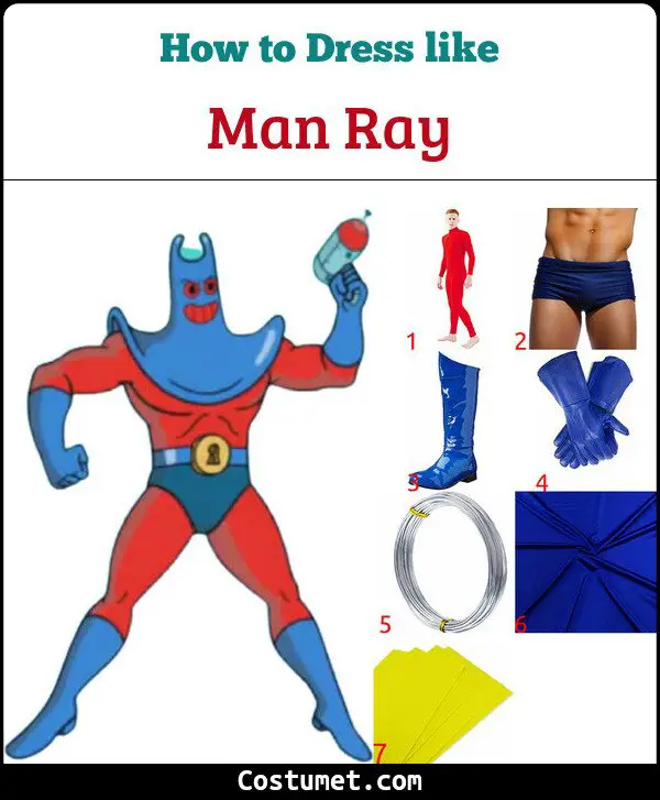 Man Ray Costume for Cosplay & Halloween