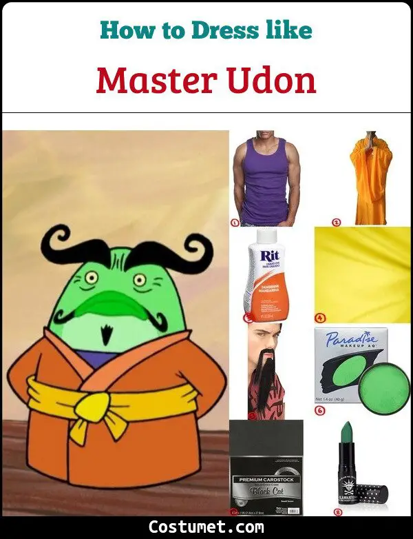 Master Udon Costume for Cosplay & Halloween