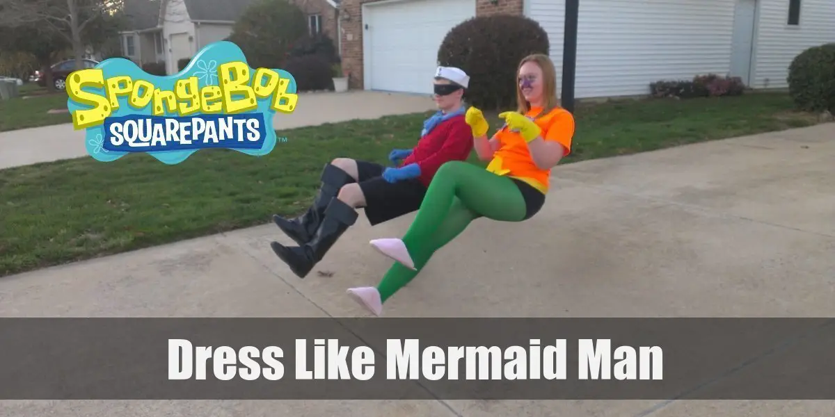 Mermaid Man (Spongebob Squarepants) Costume for Cosplay & Halloween 2023