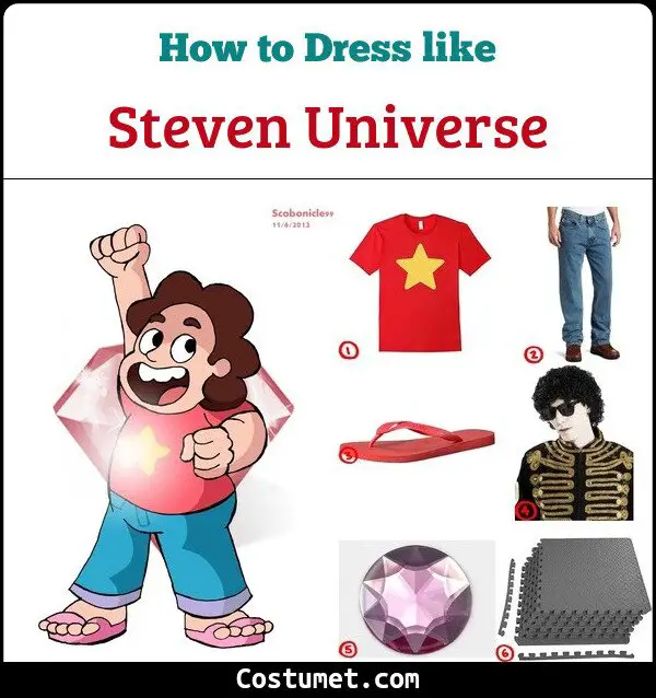 Steven Universe Costume for Cosplay & Halloween