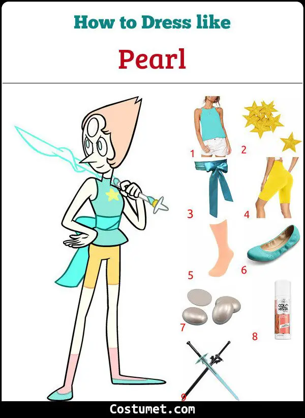 Pearl Costume for Cosplay & Halloween