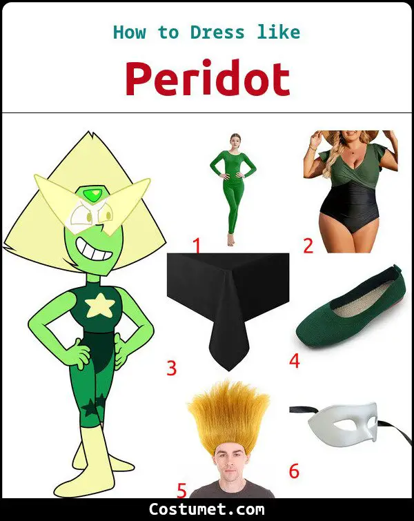 Peridot Costume for Cosplay & Halloween