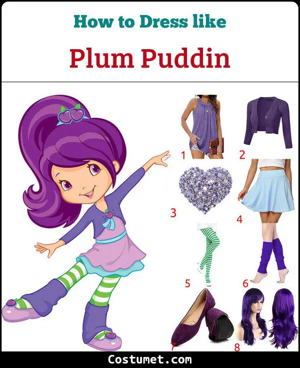 Plum Puddin Costume for Cosplay & Halloween
