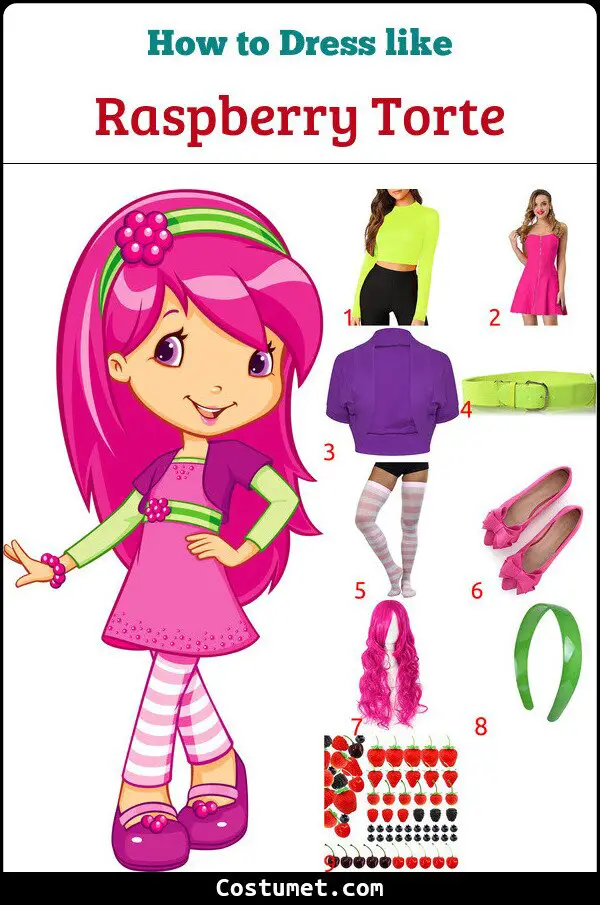 Raspberry Torte Costume for Cosplay & Halloween