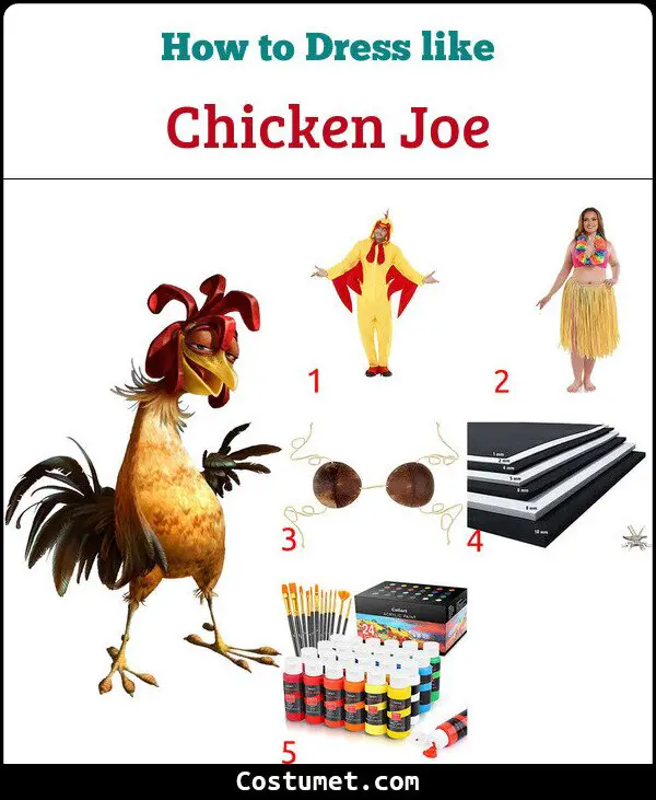 Chicken Joe Costume for Cosplay & Halloween