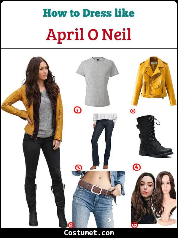April O Neil Costume for Cosplay & Halloween