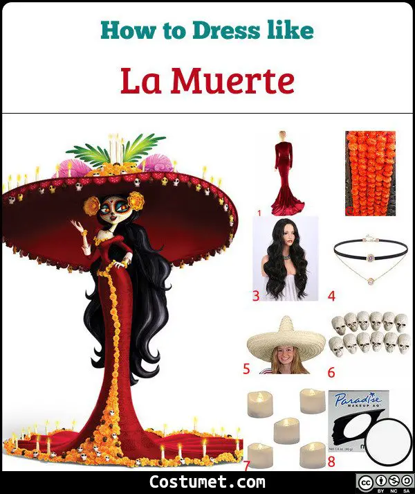 La Muerte Costume for Cosplay & Halloween