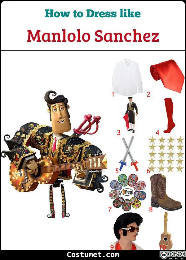 Manolo Sanchez Costume for Cosplay & Halloween