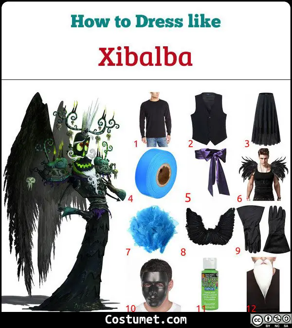 Xibalba Costume for Cosplay & Halloween