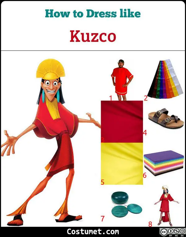 Kuzco Costume for Cosplay & Halloween
