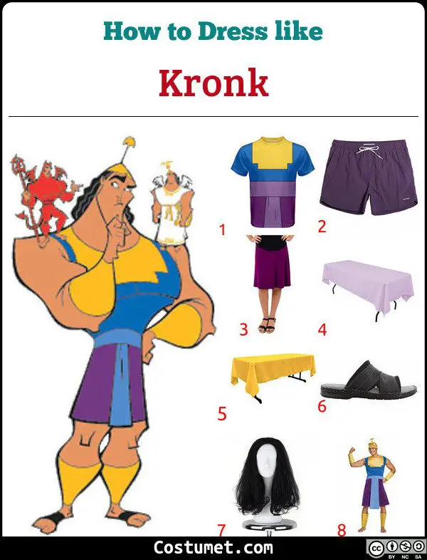 Kronk Costume for Cosplay & Halloween