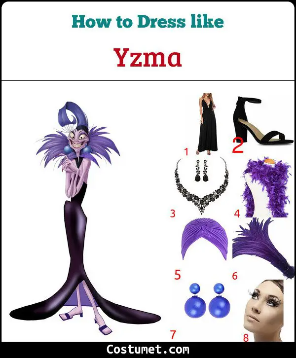 Yzma Costume for Cosplay & Halloween