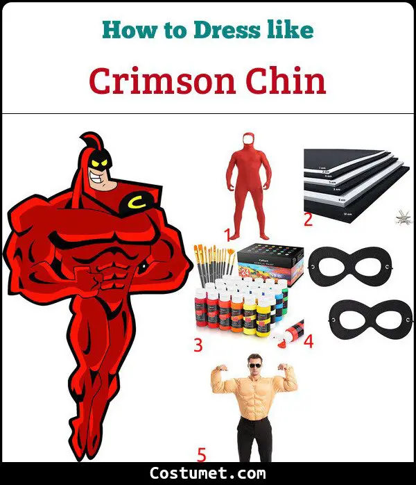 Crimson Chin Costume for Cosplay & Halloween