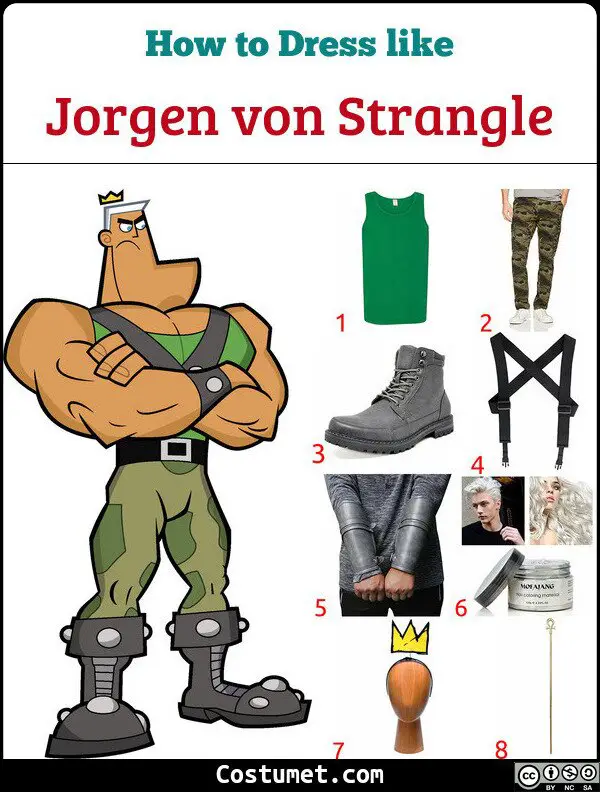 Jorgen von Strangle Costume for Cosplay & Halloween