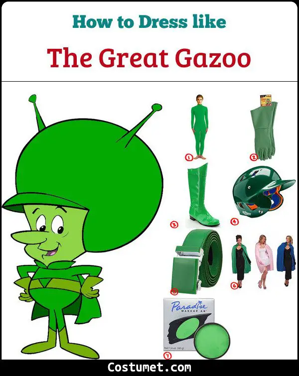 The Great Gazoo Costume for Cosplay & Halloween