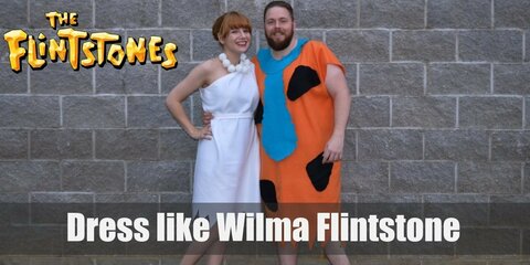 Wilma Flintstone brings back that 50's nostalgia with some good old fashion Stone Age vibe. All you need to look like this Bedrock beaut is a white, one-shoulder dress and faux pearls necklace. 