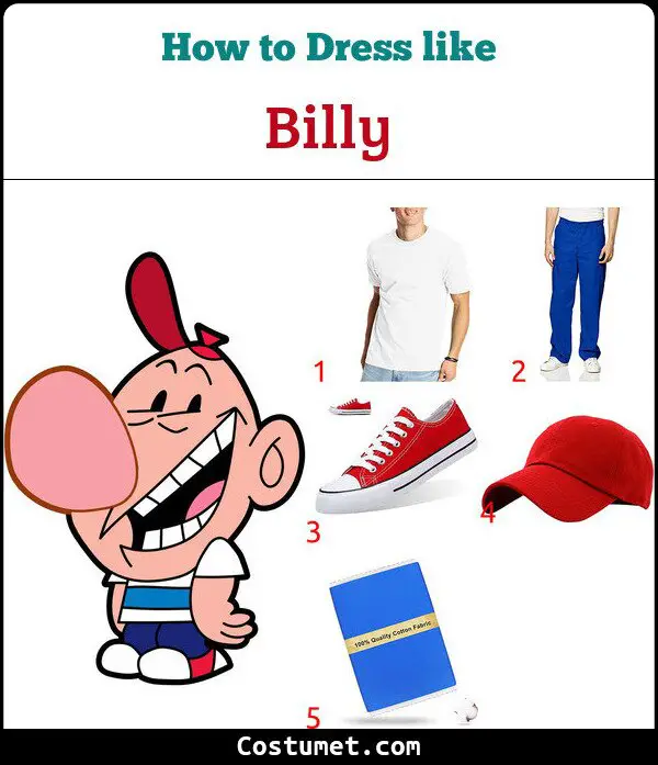 Billy Costume for Cosplay & Halloween