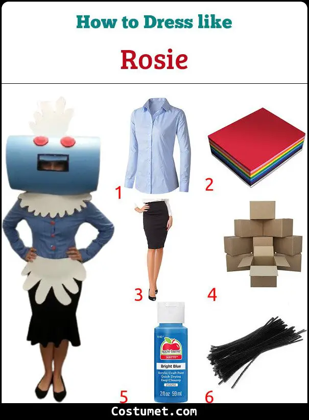 Rosie Costume for Cosplay & Halloween