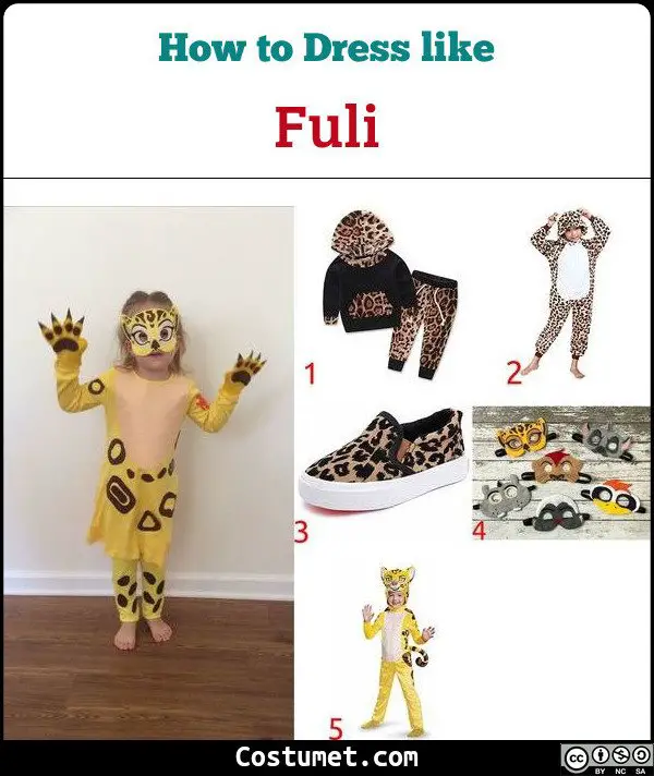 Fuli The Lion Guard Costume for Cosplay & Halloween