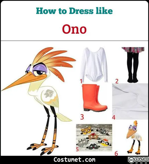 Ono The Lion Guard Costume for Cosplay & Halloween