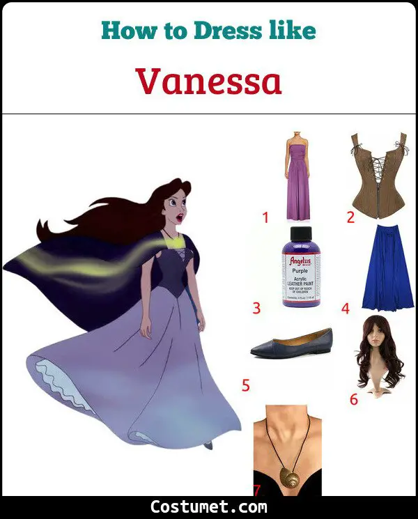 Vanessa Costume for Cosplay & Halloween