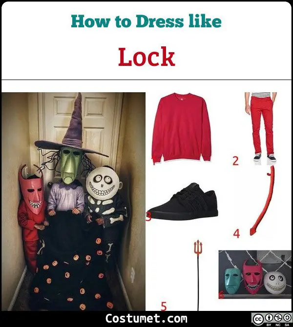 Lock Costume for Cosplay & Halloween