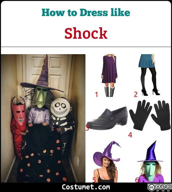 Shock Costume for Cosplay & Halloween