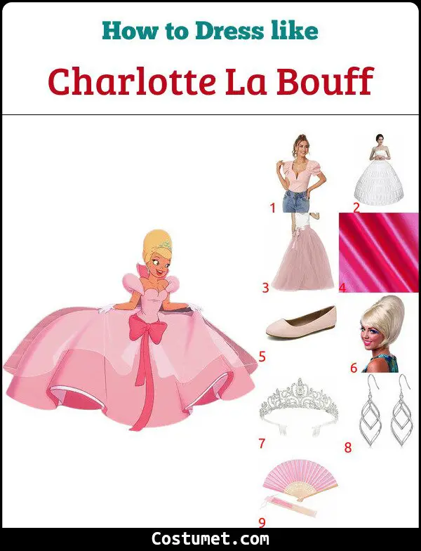 Charlotte La Bouff Costume for Cosplay & Halloween