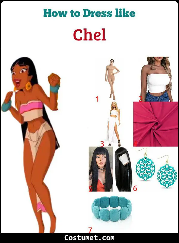 Chel Costume for Cosplay & Halloween