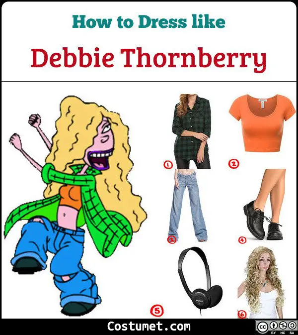 Debbie Thornberry Costume for Cosplay & Halloween