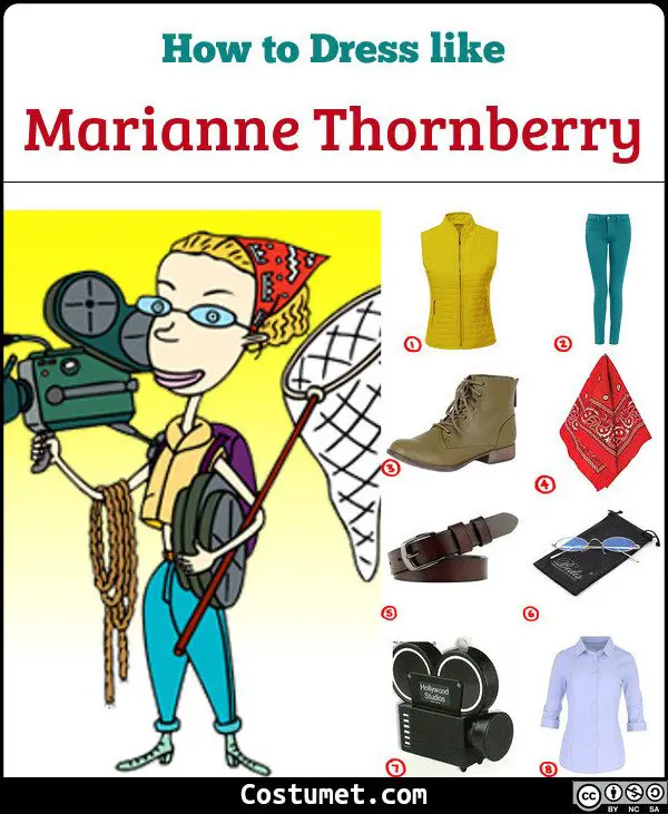 Marianne Thornberry Costume for Cosplay & Halloween