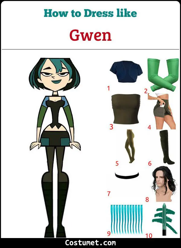 Gwen Costume for Cosplay & Halloween