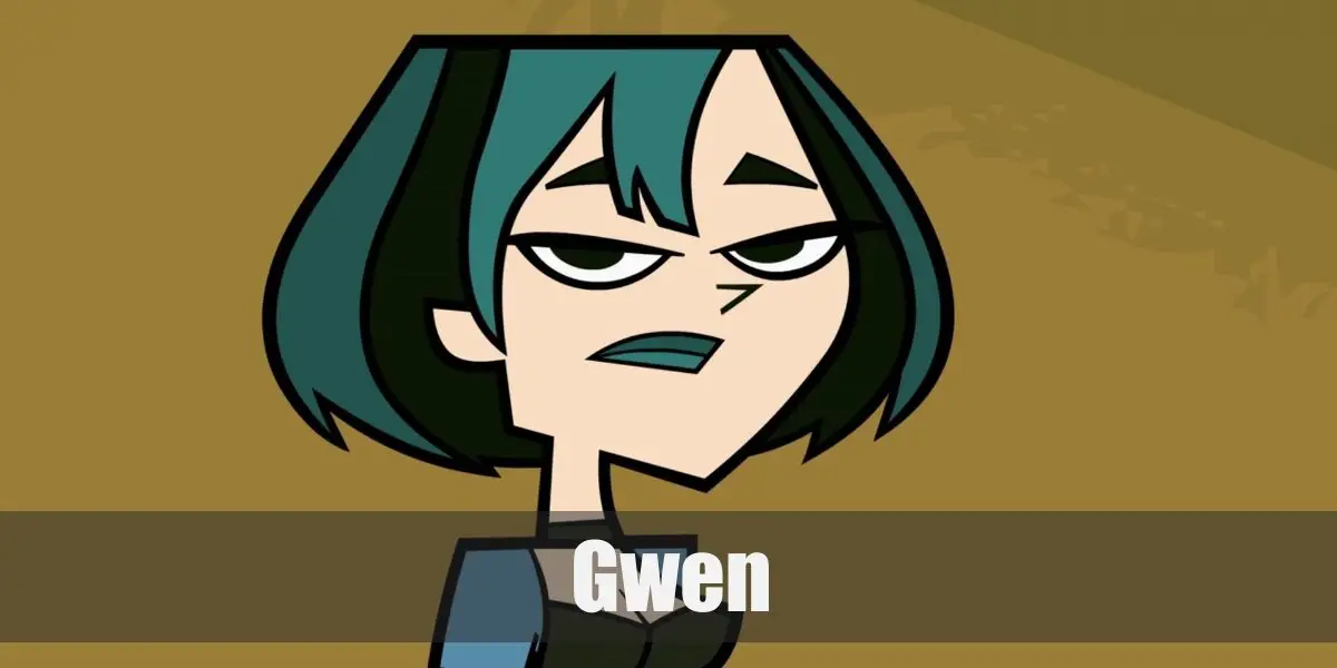 Gwen Total Drama Island Vinyl Stickers Goth Girl Icon 