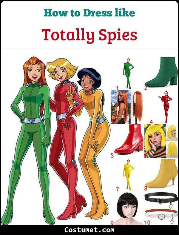 Totally Spies Costume for Cosplay & Halloween