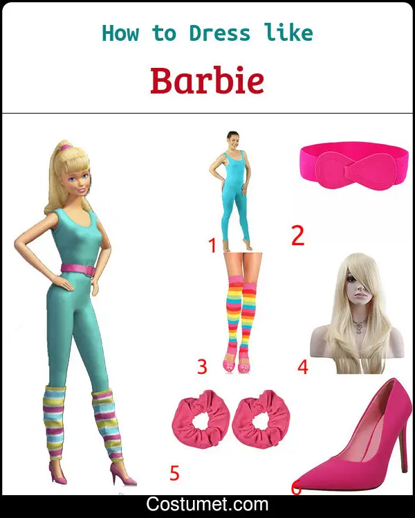 Barbie And Ken Costume for Cosplay & Halloween