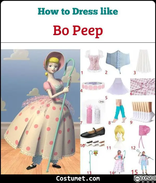 Bo Peep Costume for Cosplay & Halloween