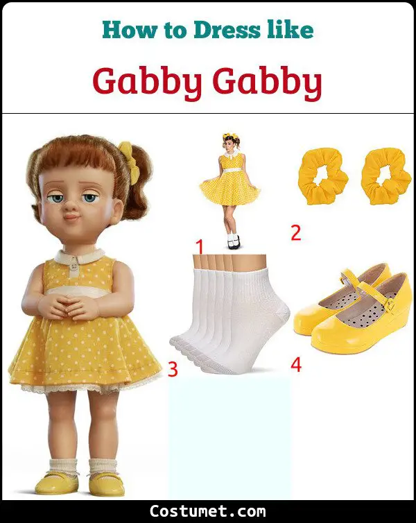 Gabby Gabby Costume for Cosplay & Halloween