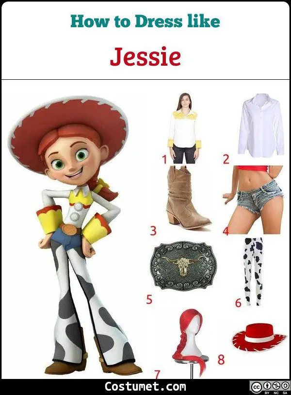 Jessie Costume for Cosplay & Halloween