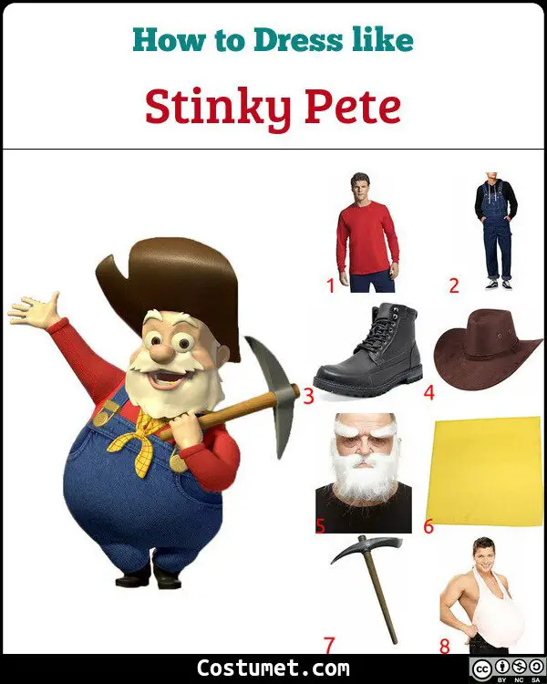 Stinky Pete Costume for Cosplay & Halloween